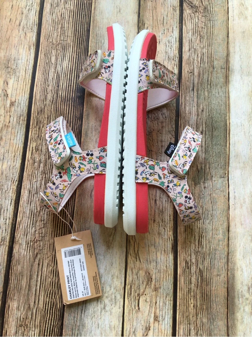 NWT Native + Disney Charley Sandals